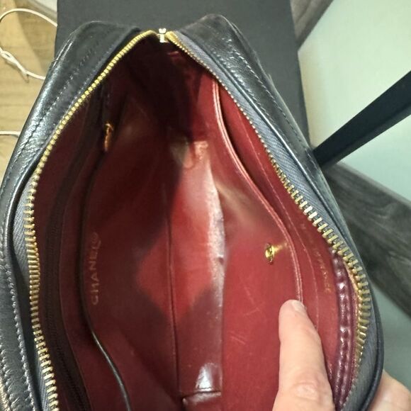 Vintage CHANEL Double Chain Matelasse Quilted Bag - Picture 8 of 16